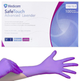 Нитриловые перчатки Medicom SafeTouch Advanced Lavender, плотность 3.5 г. - лавандовые (100шт) M (7-8) - изображение 1