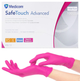 Рукавички нітрилові Medicom SafeTouch Advanced Magenta щільність 3.7 г. - (рожеві) 100 шт XS (5-6) - зображення 1