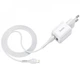 Сетевое зарядное Hoco N8 Briar dual port + кабель Lightning (EU) Белый - изображение 4