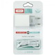 Сетевое зарядное (СЗУ) XO 2в1 micro 2USB/2.4A (L65) белый - изображение 2