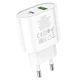 Сетевое зарядное устройство Hoco C95A PD 20W+QC3.0 (1USB/Type-C/3A) Белый - изображение 3