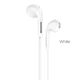 Навушники HOCO M39 Rhyme sound earphones with microphone White - зображення 2