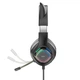 Наушники игровые с ушками HOCO Cute cat luminous cat ear gaming headphones W107 elf - изображение 4