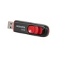 Флеш-накопичувач ADATA USB 2.0 C008 64Gb Black/Red (AC008-64G-RKD) - изображение 5
