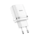 Мережевий зарядний пристрій HOCO C12Q Smart QC3.0 charger 18W White (6931474716262) - изображение 1