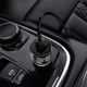 Автомобильное зарядное устройство HOCO Z42 Light road dual port digital display PD20W+QC3.0 car charger 3A Black (6931474742544) - изображение 6