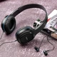 Навушники Hoco W24 Enlighten headphones with mic set Black/Blue - зображення 2