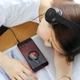 Навушники Hoco W24 Enlighten headphones with mic set Black/Blue - зображення 4