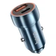 Автомобільний зарядний пристрій HOCO Z46A Blue whale PD20W+QC3.0 car charger Sapphire Blue (6931474770349) - зображення 5