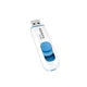 Flash A-DATA USB 2.0 C008 32Gb White/Blue - зображення 4