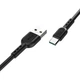 Кабель HOCO X33 Type-C 5A Surge charging data cable Black - изображение 3