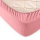 Простирадло на резинці трикотажне GM TEXTILE 160х200х25см 120г/м2 (Рожевий) - зображення 2