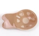 Силіконовий невидимий бюстгальтер Invisible Push Up Beige Size L - зображення 6
