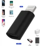 Адаптер перехідник Lightning - USB Type-C Black - зображення 1