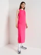 Платье миди летнее женское 4F Dress F049 4FSS23TDREF049-54S S Розовое (5904698253555) - изображение 3