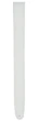Ремень гитарный D'Addario 25BL02 BASIC LEATHER GUITAR STRAP (WHITE) - изображение 2