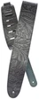 Ремень гитарный D'Addario 25LE00 DELUXE LEATHER GUITAR STRAP (EMBOSSED, BLACK) - изображение 1