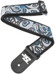 Ремень гитарный D'Addario JOE SATRANI WOVEN GUITAR STRAP (Souls of Distortion) - изображение 1