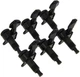 Колки для электрогитары D'Addario PWAT-6R2 AUTO-TRIM TUNING MACHINES (6 in-line, Black) - изображение 4