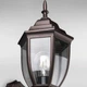 Уличный настенный светильник Бра Light House DL-18790/1W коричневый - изображение 2