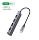 USB-хаб Ugreen CM219 4-in-1 USB Type-С to 4xUSB 3.0 HUB Space Gray - изображение 2