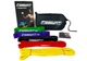 Резиновые петли EasyFit 1-65 кг (набор из 5 шт для фитнеса, тренировок, подтягиваний, резина тренировочная для турника, резинка-эспандер) EF-NR-1-65-5 - изображение 1
