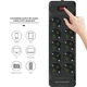 Мережевий фільтр-подовжувач Power Socket F35 на 10 розеток Port 2m Black - зображення 2