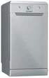 Посудомийна машина Indesit 10 комплектів, A+, 45 см, сріблястий (DSCFE1B10SRU) - изображение 1