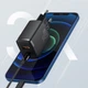 Зарядное устройство для Baseus CCXJ-B01 2xUSB 20W USB-C/USB-A Черный - изображение 8