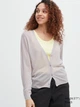 Кардиган вязаный женский Uniqlo 520193404 M Серый (1159782603) - изображение 1