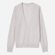 Кардиган вязаный женский Uniqlo 520193404 M Серый (1159782603) - изображение 5