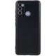 Силиконовый (TPU) чехол Deexe Matte Case для Motorola Moto G60 - Black - изображение 1