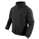 Тактичний софтшел із флісом утеплений Condor SUMMIT Soft Shell Jacket 602 X-Small, Чорний - зображення 1