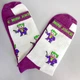 Мужские высокие носки с принтом Mini Joker 40-45 1 пара хлопковые демисезонные белые - изображение 3