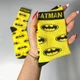 Мужские высокие носки с супергероем Batman 40-45 1 пара хлопковые лето-осень-весна желтые - изображение 6