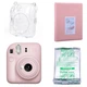 Набор з Камерой моментальной печати Fujifilm INSTAX Mini 12 Blossom Pink / Чехол прозрачный / Картридж 10 фото / Фотоальбом розовый на 64 снимка - изображение 1