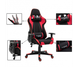 Ігрове комп'ютерне крісло для геймерів та роботи Supreme Gaming чорний та червоний - зображення 8