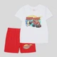 Детская летняя пижама для мальчика Disney BMM 52 04 115 104 см Белый/Красный (5904009157756) - изображение 8