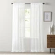 Комплект тюлей Грек с утяжелителем Lux Portiery 150х275 - 2 шт Пастельно-белый (TA0017) - изображение 1