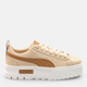 Sneakersy damskie skórzane Puma Mayze Luxe Wns 383995-05 37 (4UK) 23 cm Brązowe (4065449551830) - obraz 1