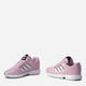 Buty sportowe damskie z siatką do kostki adidas Originals ZX Flux J BY9826 40 (6.5UK) 25 cm Różowe (4058025635017) - obraz 9