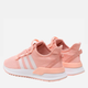 Buty sportowe damskie z siatką do kostki adidas Originals ZX Flux J FX5068 39.5 (6UK) 24.5 cm Różowe (4064041013586) - obraz 4