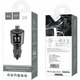АЗУ FM модулятор Hoco E19 bluetooth, кнопка відповіді, MP3, USB Black/Grey - изображение 4