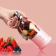 Портативний акумуляторний фітнес-блендер, пляшка для смузі Fresh juice Pink - зображення 1