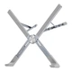 Підставка для ноутбука складана HOCO X Bystander metal folding laptop holder (5 рівнів, Метал, 15,6"). Gray - зображення 7