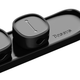 Магнітний органайзер для проводів Baseus Peas Cable Clip. Black - зображення 3