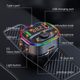 Автомобильный FM ФМ модулятор Terra T86S, Bluetooth 5.1, трансмиттер, вольтметр, USB зарядка QC 3.0 - изображение 6
