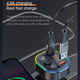 Автомобильный FM ФМ модулятор Terra T86S, Bluetooth 5.1, трансмиттер, вольтметр, USB зарядка QC 3.0 - изображение 8