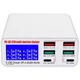 Мультизарядное устройство с дисплеем на 6 портов Digital Lion MCS-896P | зарядная станция с быстрой зарядкой PD 3.0 + QC 3.0, 87 W - изображение 3