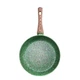 Сковорода глубокая Fissman Malachite FS-14310 26 см зеленая - изображение 2